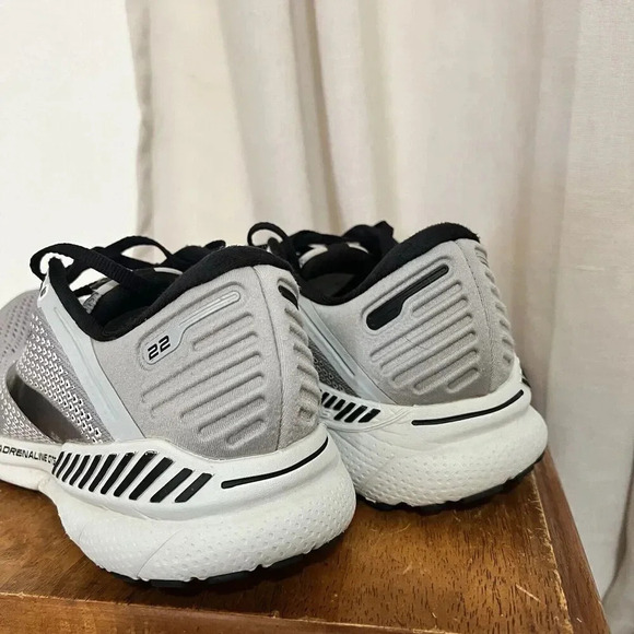 Brooks Adrenaline GTS 22 1103661D012 Alloy Gray Running Shoes Mens 8 Medium - Picture 9 of 12